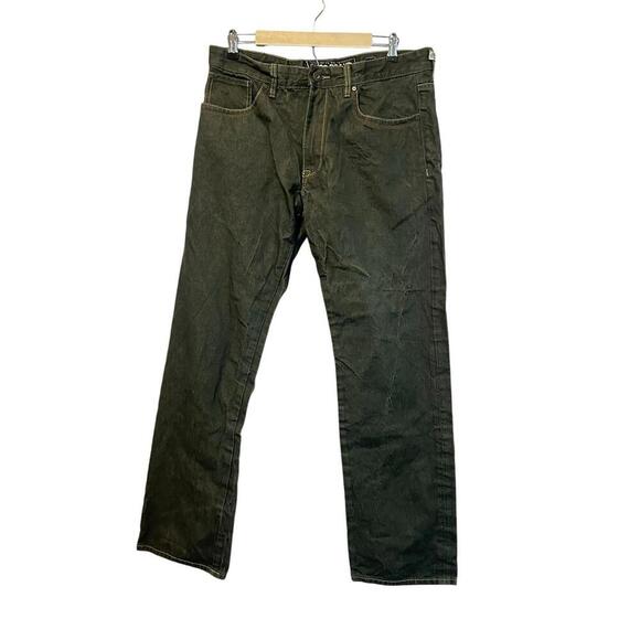 Vintage AKOO Wide Leg Jeans Men’s 36x33 Skater Y2K Baggy Raver 2000s Hip Hop - Picture 1 of 7